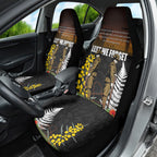 New Zealand and Australia ANZAC Day Car Seat Cover Soldier and Last Post Camouflage Pattern