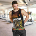 New Zealand and Australia ANZAC Day Men Tank Top Soldier and Last Post Camouflage Pattern