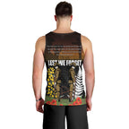 New Zealand and Australia ANZAC Day Men Tank Top Soldier and Last Post Camouflage Pattern