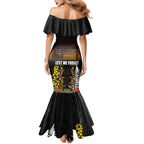 New Zealand and Australia ANZAC Day Mermaid Dress Soldier and Last Post Camouflage Pattern