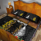 New Zealand and Australia ANZAC Day Quilt Bed Set Soldier and Last Post Camouflage Pattern