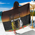 New Zealand and Australia ANZAC Day Sarong Soldier and Last Post Camouflage Pattern