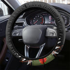 New Zealand and Australia ANZAC Day Steering Wheel Cover Soldier and Last Post Camouflage Pattern