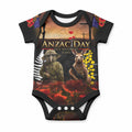 New Zealand and Australia ANZAC Day Baby Onesie