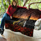 New Zealand and Australia ANZAC Day Quilt Kiwi Bird and Kangaroo Soldier