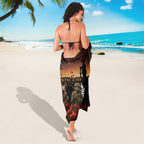 New Zealand and Australia ANZAC Day Sarong Kiwi Bird and Kangaroo Soldier