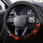 New Zealand and Australia ANZAC Day Steering Wheel Cover Kiwi Bird and Kangaroo Soldier