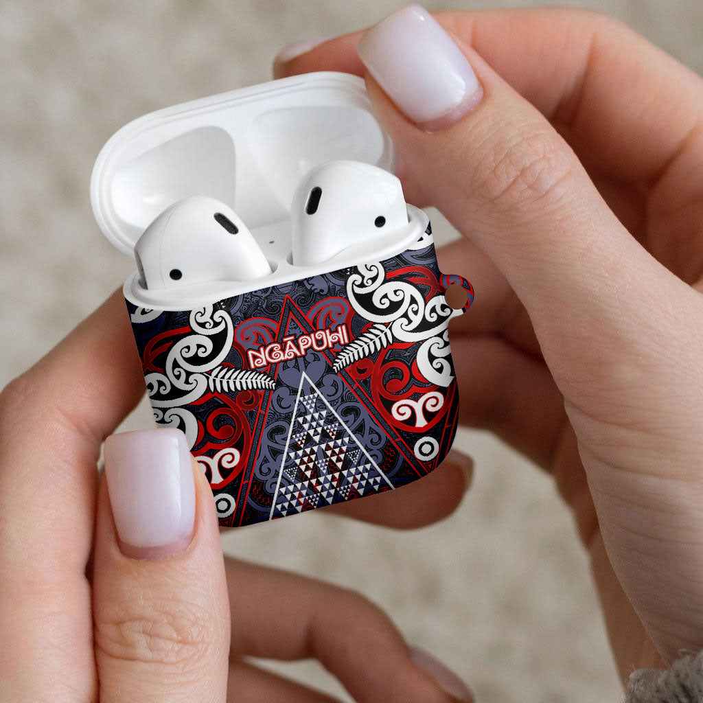 Aotearoa Iwi Ngapuhi AirPods Case Maori Motif Tribal