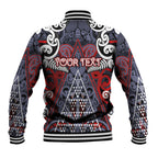Personalised Aotearoa Iwi Ngapuhi Baseball Jacket Maori Motif Tribal