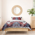 Aotearoa Iwi Ngapuhi Bedding Set Maori Motif Tribal