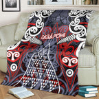 Aotearoa Iwi Ngapuhi Blanket Maori Motif Tribal
