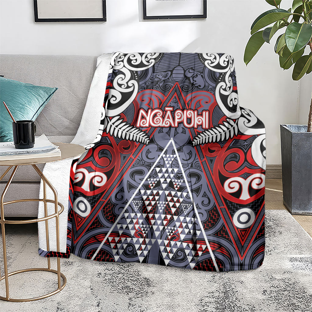 Aotearoa Iwi Ngapuhi Blanket Maori Motif Tribal