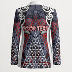 Personalised Aotearoa Iwi Ngapuhi Blazer Maori Motif Tribal