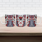 Personalised Aotearoa Iwi Ngapuhi Ceramic Mug Maori Motif Tribal