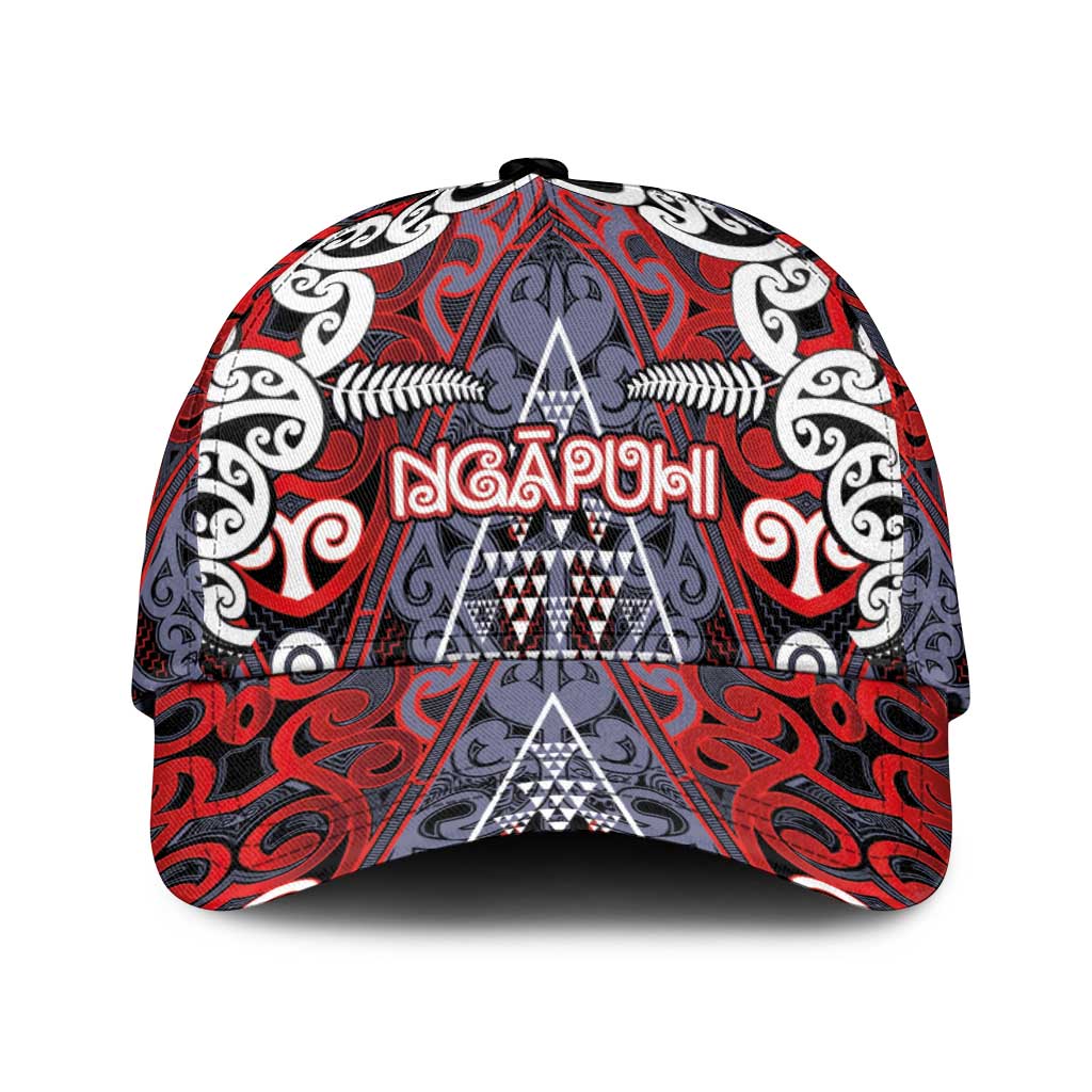 Aotearoa Iwi Ngapuhi Classic Cap Maori Motif Tribal