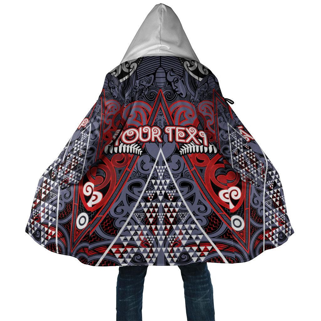 Personalised Aotearoa Iwi Ngapuhi Cloak Maori Motif Tribal