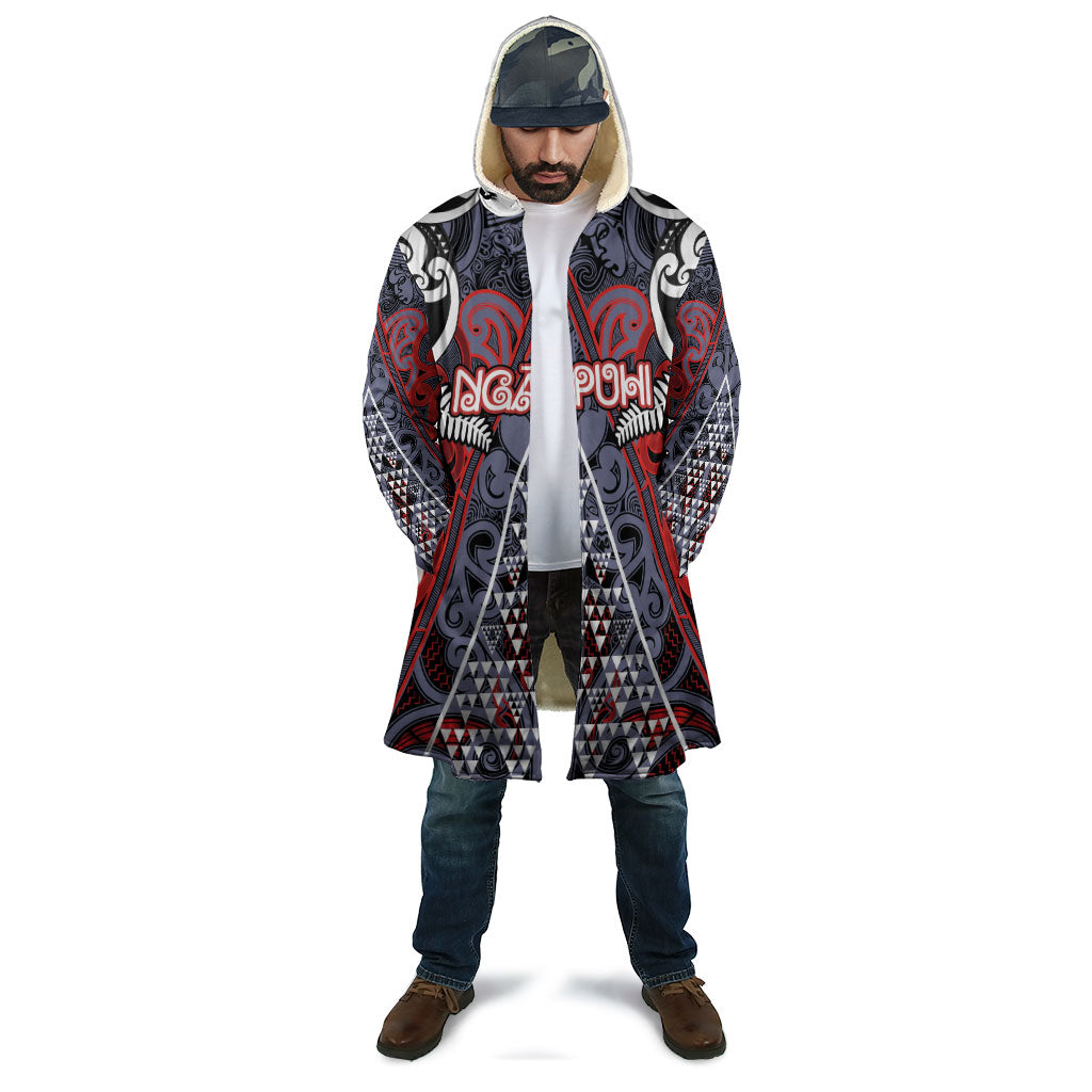 Personalised Aotearoa Iwi Ngapuhi Cloak Maori Motif Tribal