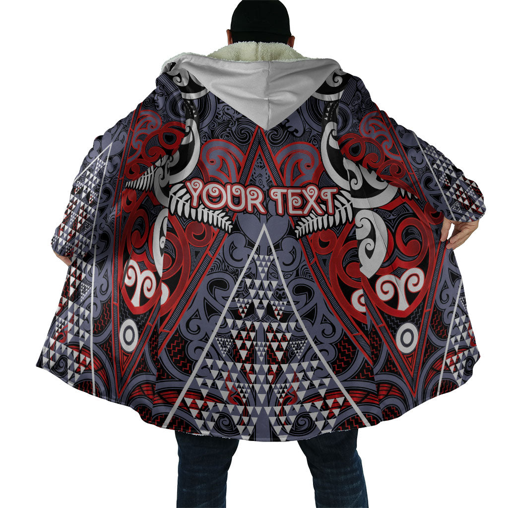 Personalised Aotearoa Iwi Ngapuhi Cloak Maori Motif Tribal