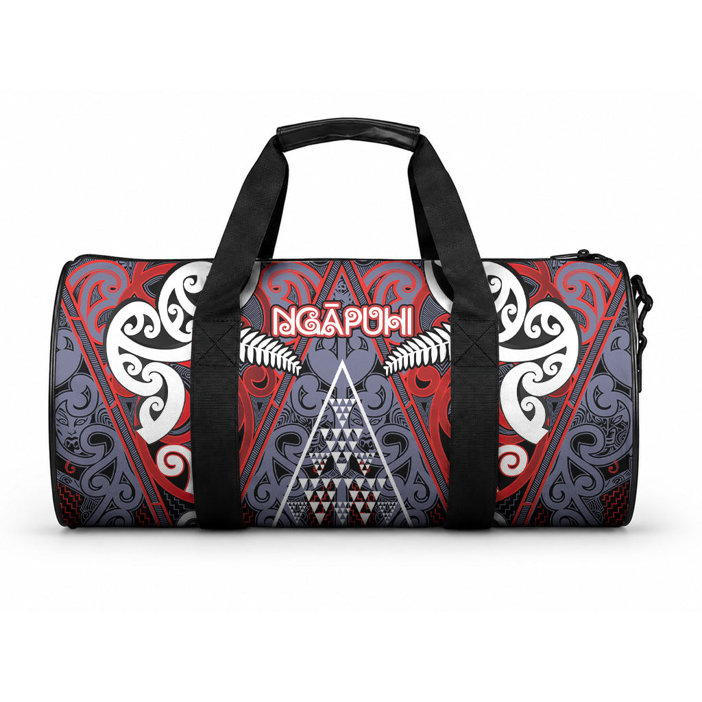 Aotearoa Iwi Ngapuhi Duffle Bag Maori Motif Tribal