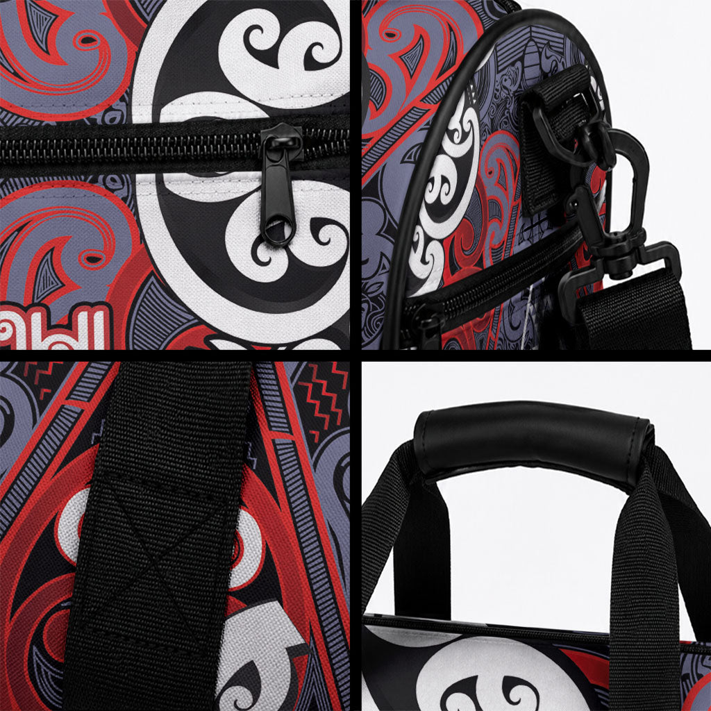Aotearoa Iwi Ngapuhi Duffle Bag Maori Motif Tribal