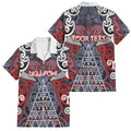 Personalised Aotearoa Iwi Ngapuhi Family Matching Mermaid Dress and Hawaiian Shirt Maori Motif Tribal