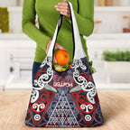 Aotearoa Iwi Ngapuhi Grocery Bag Maori Motif Tribal