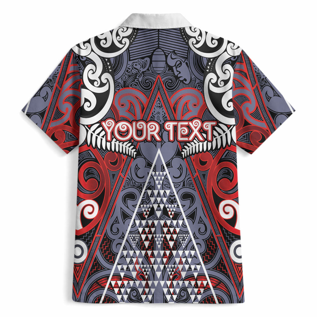 Personalised Aotearoa Iwi Ngapuhi Hawaiian Shirt Maori Motif Tribal