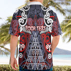 Personalised Aotearoa Iwi Ngapuhi Hawaiian Shirt Maori Motif Tribal