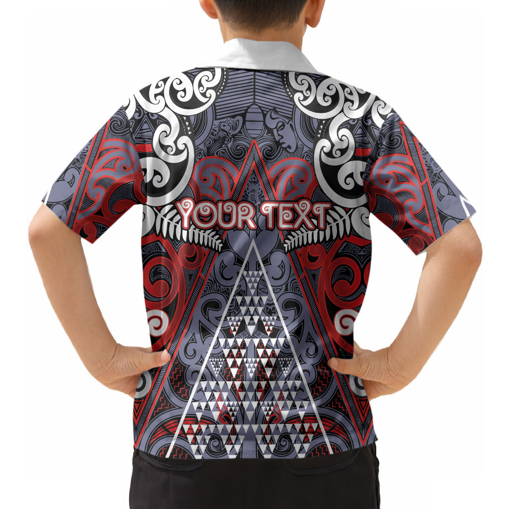 Personalised Aotearoa Iwi Ngapuhi Hawaiian Shirt Maori Motif Tribal