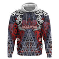 Personalised Aotearoa Iwi Ngapuhi Hoodie Maori Motif Tribal