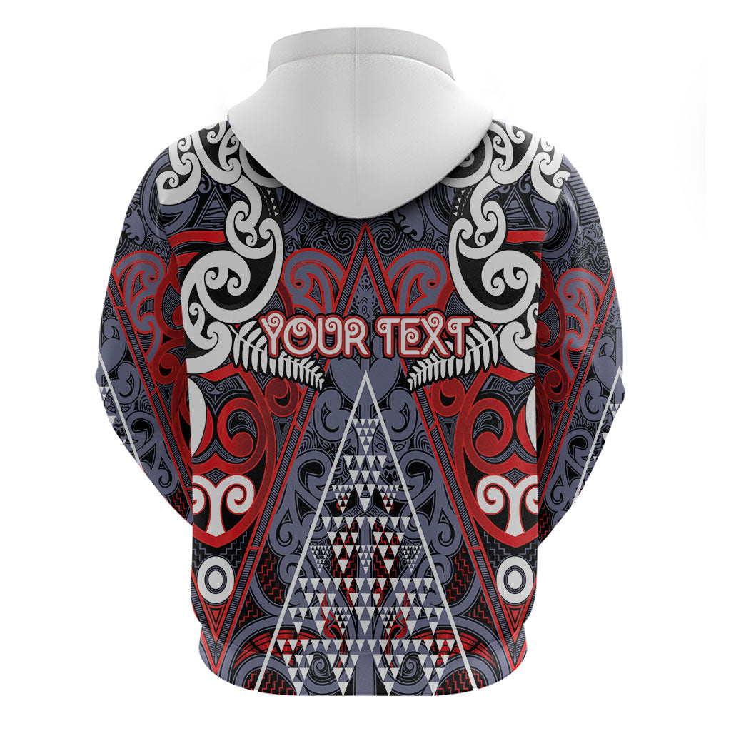 Personalised Aotearoa Iwi Ngapuhi Hoodie Maori Motif Tribal