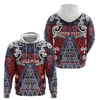 Personalised Aotearoa Iwi Ngapuhi Hoodie Maori Motif Tribal