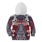 Personalised Aotearoa Iwi Ngapuhi Kid Hoodie Maori Motif Tribal
