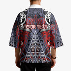 Personalised Aotearoa Iwi Ngapuhi Kimono Maori Motif Tribal