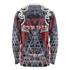 Personalised Aotearoa Iwi Ngapuhi Long Sleeve Shirt Maori Motif Tribal
