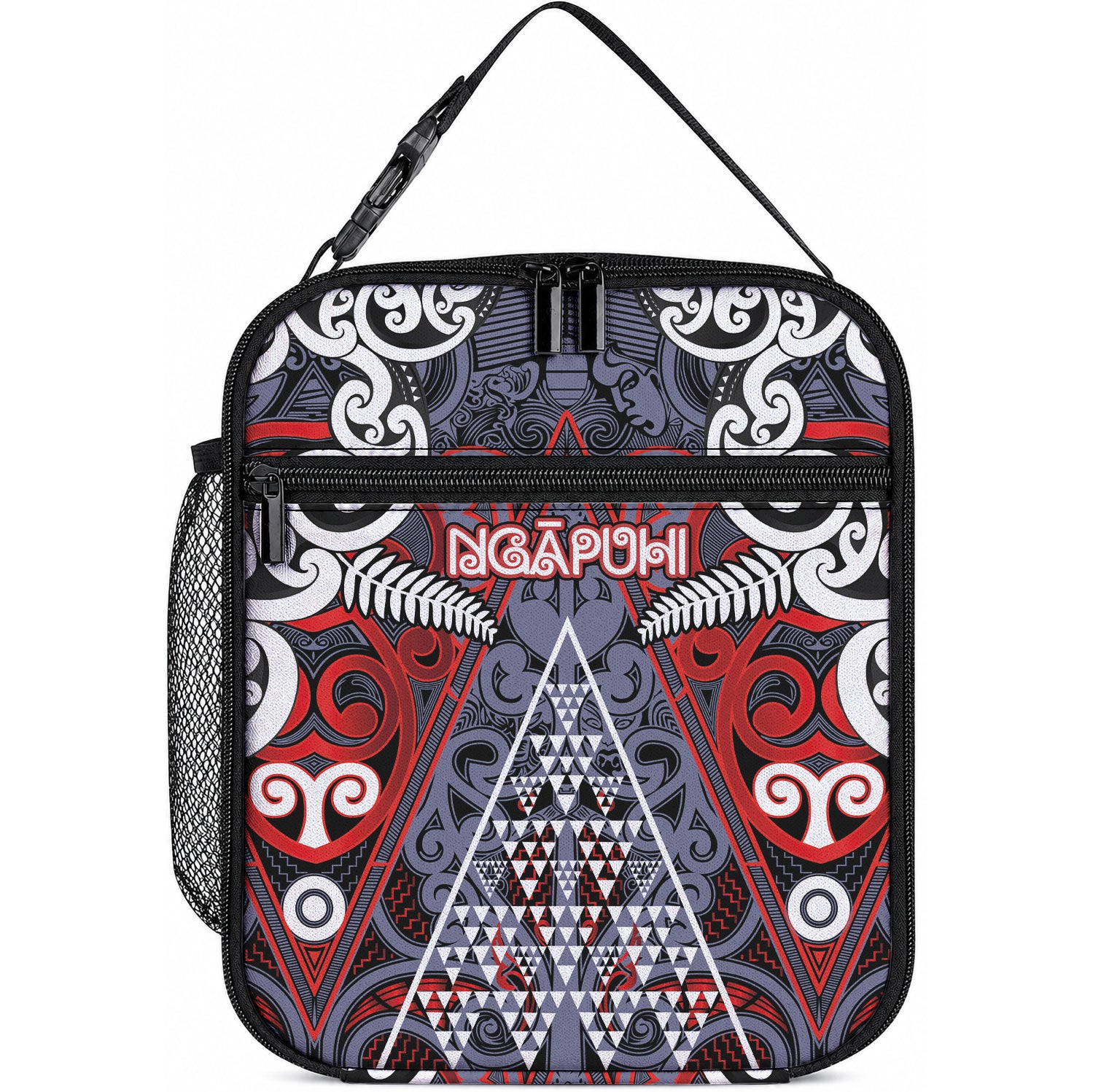 Aotearoa Iwi Ngapuhi Lunch Bag Maori Motif Tribal