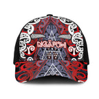 Aotearoa Iwi Ngapuhi Mesh Trucker Cap Maori Motif Tribal