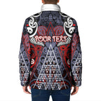 Personalised Aotearoa Iwi Ngapuhi Padded Jacket Maori Motif Tribal