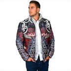 Personalised Aotearoa Iwi Ngapuhi Padded Jacket Maori Motif Tribal