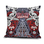 Aotearoa Iwi Ngapuhi Pillow Cover Maori Motif Tribal