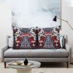 Aotearoa Iwi Ngapuhi Pillow Cover Maori Motif Tribal