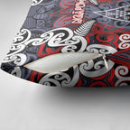 Aotearoa Iwi Ngapuhi Pillow Cover Maori Motif Tribal