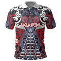 Personalised Aotearoa Iwi Ngapuhi Polo Shirt Maori Motif Tribal