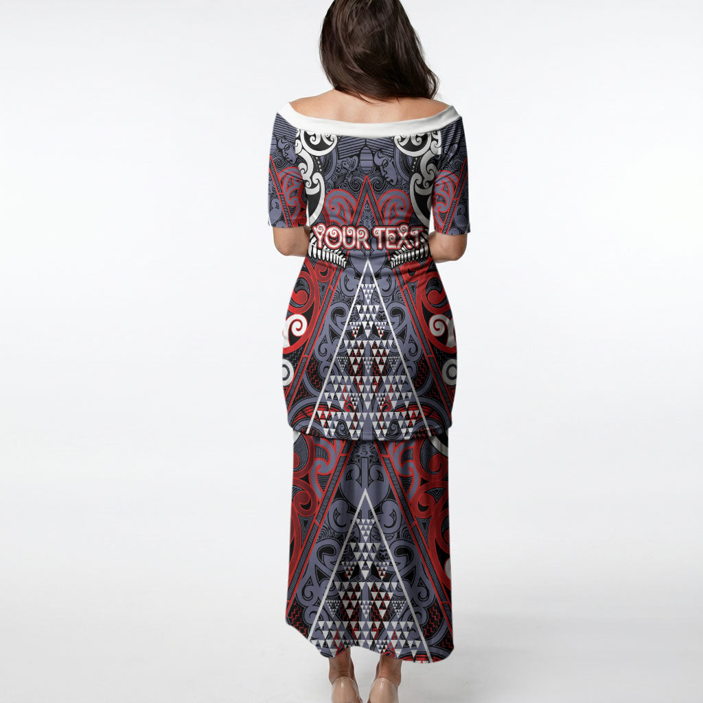 Personalised Aotearoa Iwi Ngapuhi Puletasi Maori Motif Tribal