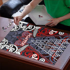 Aotearoa Iwi Ngapuhi Puzzle Maori Motif Tribal
