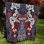 Aotearoa Iwi Ngapuhi Quilt Maori Motif Tribal