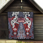 Aotearoa Iwi Ngapuhi Quilt Maori Motif Tribal