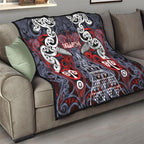 Aotearoa Iwi Ngapuhi Quilt Maori Motif Tribal