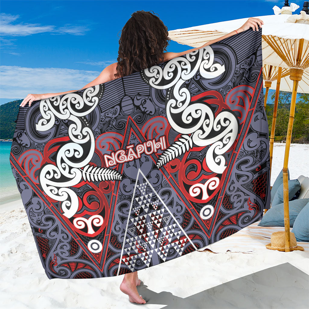 Aotearoa Iwi Ngapuhi Sarong Maori Motif Tribal