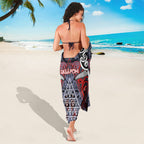 Aotearoa Iwi Ngapuhi Sarong Maori Motif Tribal
